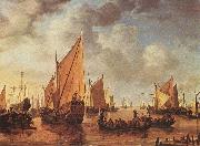 VLIEGER, Simon de Visit of Frederick Hendriks II to Dordrecht in 1646 asr oil painting picture wholesale